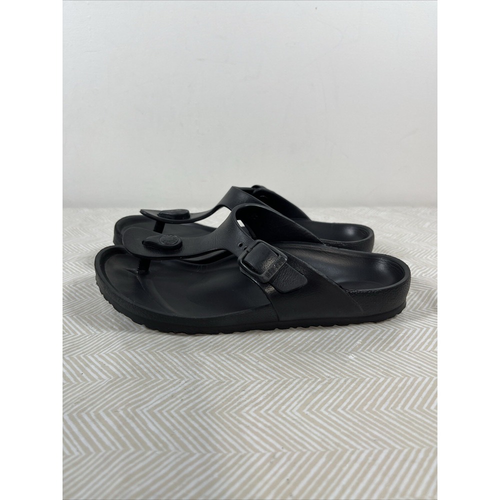 Birkenstock Girl's Black Eva Gizeh Slip On Sandal Youth‎ Size 32 L1 - Picture 2 of 16